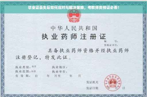 毕业证丢失后如何应对与解决策略，考教师资格证必看！