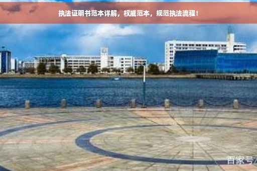 执法证明书范本详解，权威范本，规范执法流程！