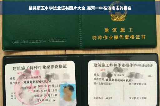 莱芜第五中学毕业证书图片大全,商河一中在济南市的排名