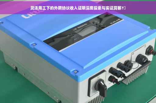 灵活用工下的外聘协议收入证明深度探索与实证洞察?✨
