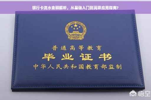 银行卡流水金额解析，从基础入门到高级应用指南?