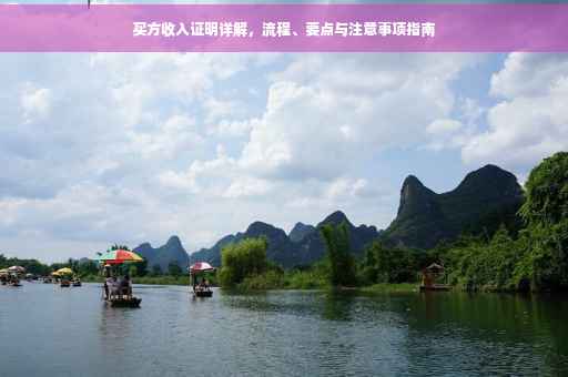 买方收入证明详解，流程、要点与注意事项指南
