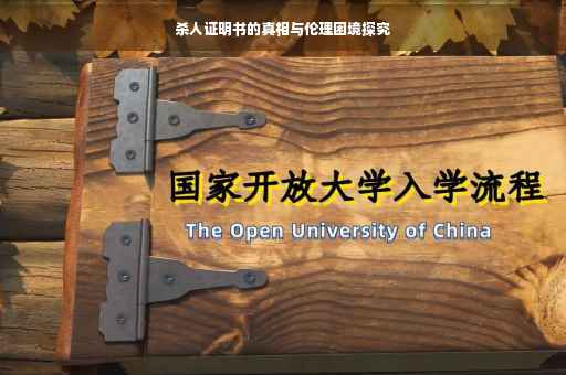 杀人证明书的真相与伦理困境探究