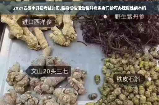 2021安徽小升初考试时间,临泉慢性活动性肝病患者门诊可办理慢性病本吗
