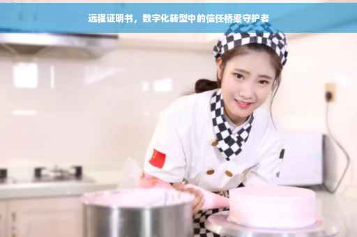 远程证明书，数字化转型中的信任桥梁守护者