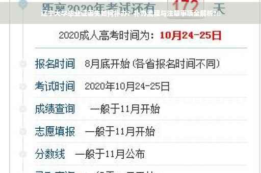 辽宁大学毕业证丢失如何补办？补办流程与注意事项全解析?✨