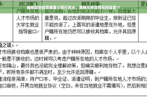 揭秘政府能否查瑞士银行流水，真相与规定背后的探索??
