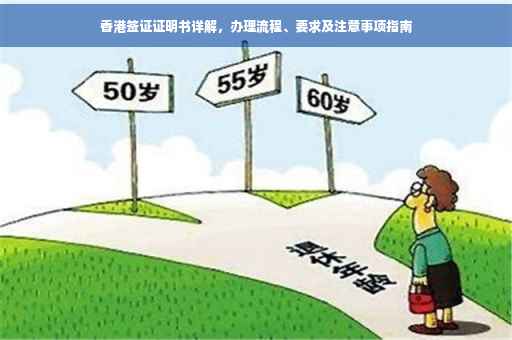 香港签证证明书详解，办理流程、要求及注意事项指南