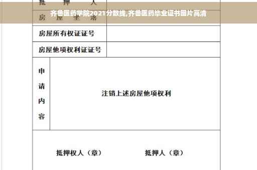 齐鲁医药学院2021分数线,齐鲁医药毕业证书图片高清