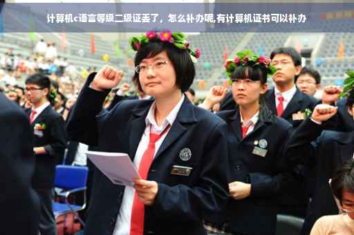 计算机c语言等级二级证丢了，怎么补办呢,有计算机证书可以补办