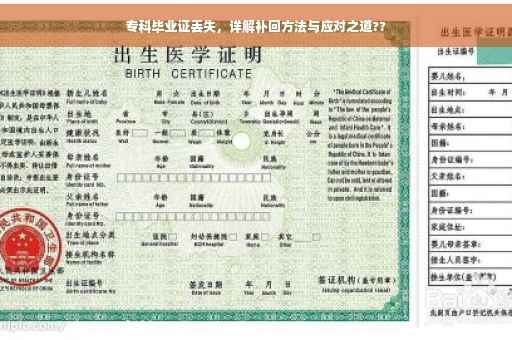 专科毕业证丢失，详解补回方法与应对之道??