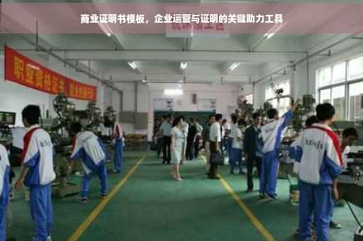 商业证明书模板，企业运营与证明的关键助力工具