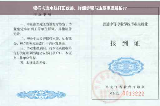 银行卡流水账打印攻略，详细步骤与注意事项解析??