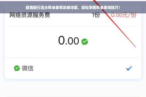 徽商银行流水账单查看攻略详解，轻松掌握账单查询技巧！