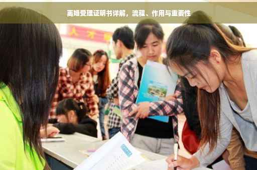离婚受理证明书详解，流程、作用与重要性