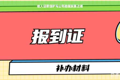 收入证明保护与公司稳健发展之道