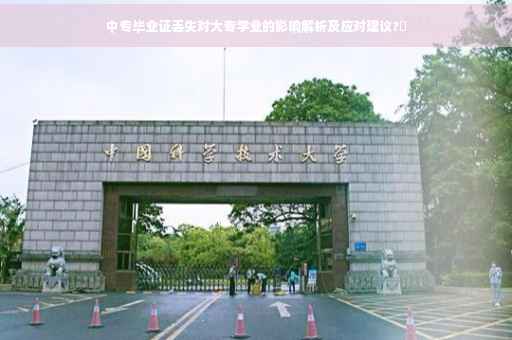 中专毕业证丢失对大专学业的影响解析及应对建议?✨