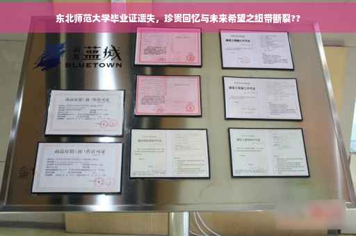 东北师范大学毕业证遗失，珍贵回忆与未来希望之纽带断裂??