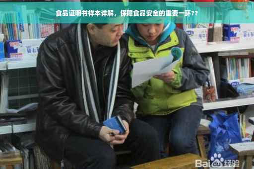 食品证明书样本详解，保障食品安全的重要一环??