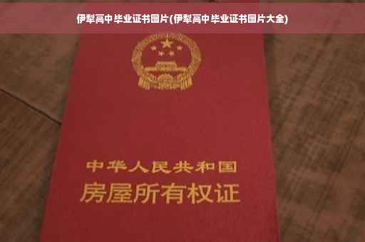 伊犁高中毕业证书图片(伊犁高中毕业证书图片大全)