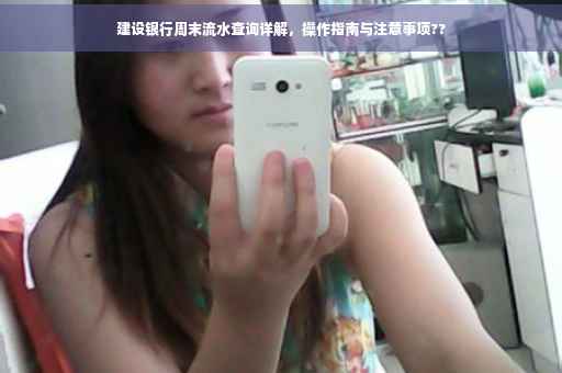 建设银行周末流水查询详解，操作指南与注意事项??
