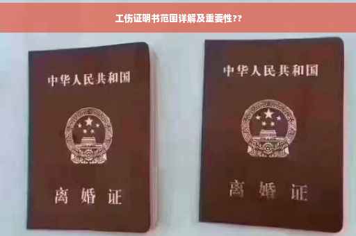 工伤证明书范围详解及重要性??
