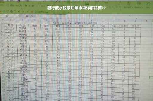 银行流水拉取注意事项详解指南??