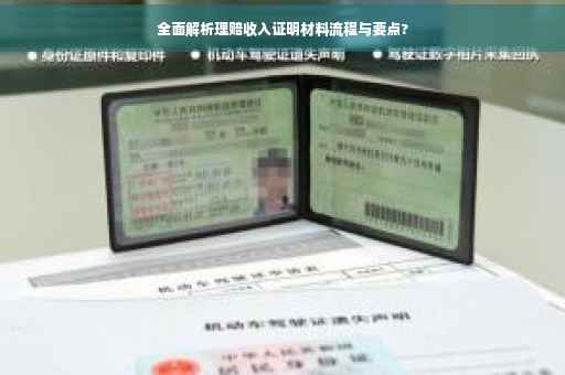 全面解析理赔收入证明材料流程与要点?