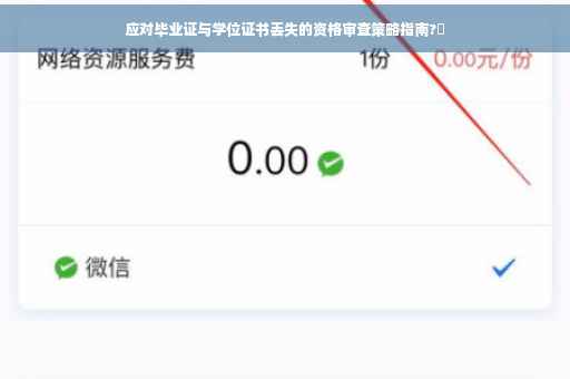 应对毕业证与学位证书丢失的资格审查策略指南?✨
