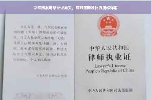 中专档案与毕业证丢失，应对策略及补办流程详解