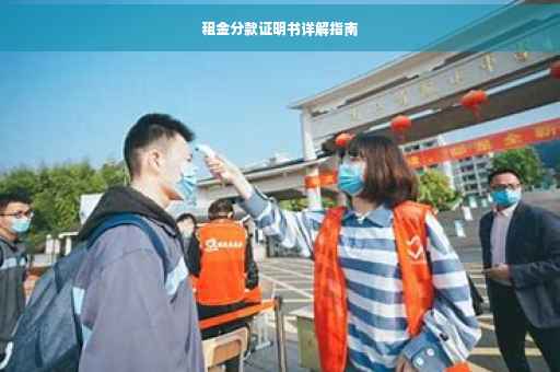 租金分款证明书详解指南