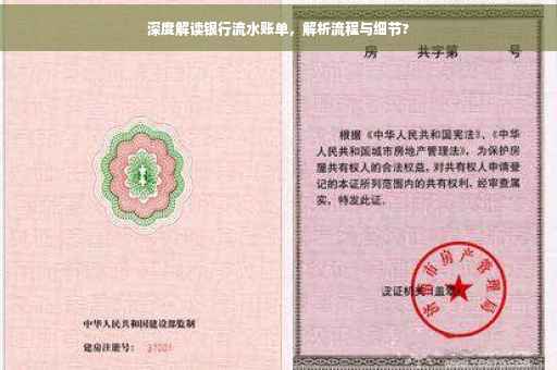 深度解读银行流水账单，解析流程与细节?