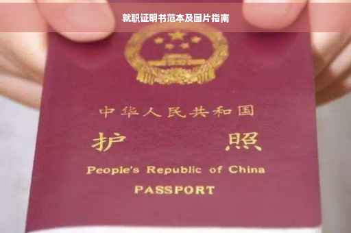 就职证明书范本及图片指南