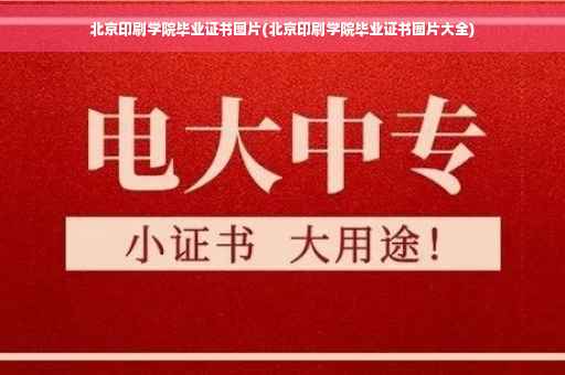 北京印刷学院毕业证书图片(北京印刷学院毕业证书图片大全)