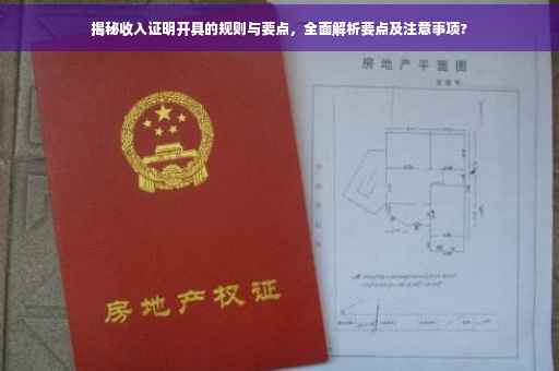 揭秘收入证明开具的规则与要点，全面解析要点及注意事项?