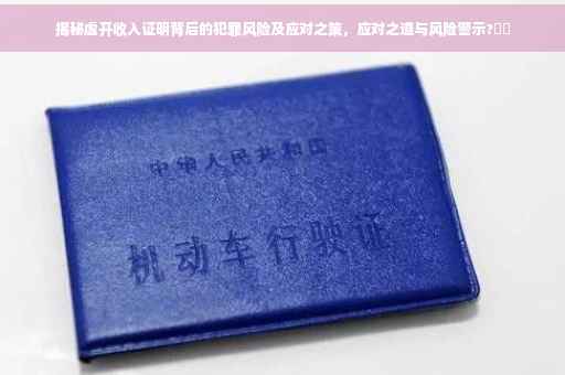 揭秘虚开收入证明背后的犯罪风险及应对之策，应对之道与风险警示?⚡️