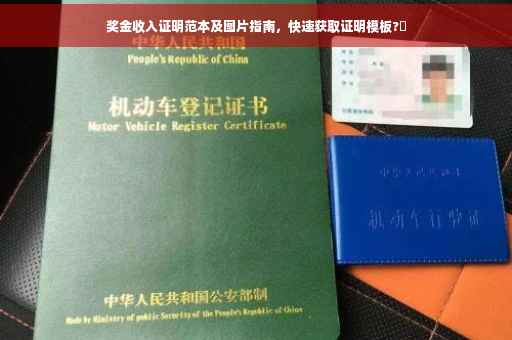 奖金收入证明范本及图片指南，快速获取证明模板?✨