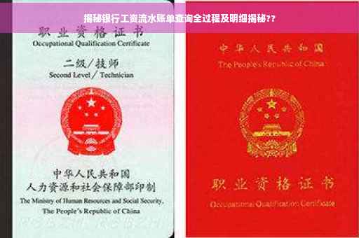 揭秘银行工资流水账单查询全过程及明细揭秘??