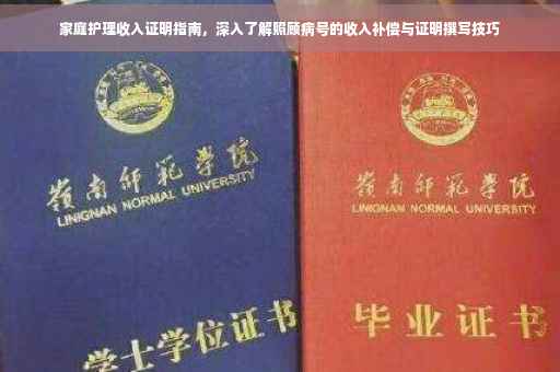 家庭护理收入证明指南，深入了解照顾病号的收入补偿与证明撰写技巧