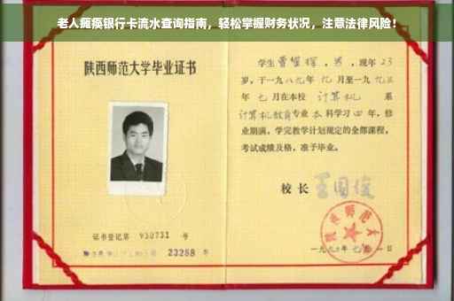 老人瘫痪银行卡流水查询指南，轻松掌握财务状况，注意法律风险！