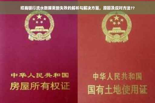 招商银行流水数据更新失败的解析与解决方案，原因及应对方法??