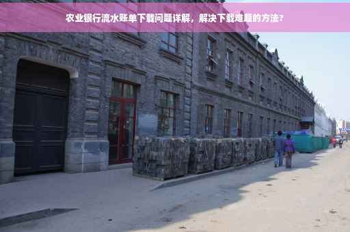 农业银行流水账单下载问题详解，解决下载难题的方法?