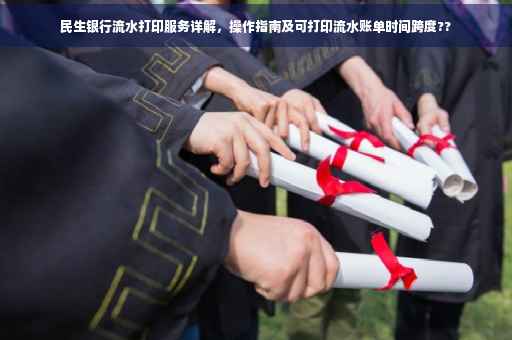 民生银行流水打印服务详解，操作指南及可打印流水账单时间跨度??