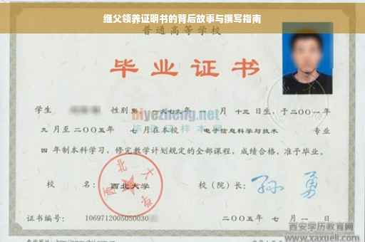 继父领养证明书的背后故事与撰写指南