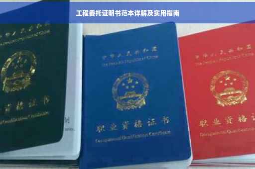 工程委托证明书范本详解及实用指南