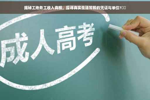 揭秘工地务工收入真相，探寻真实生活写照的凭证与单位?⚡️