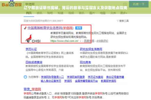 辽宁释放证明书揭秘，背后的故事与深层含义及获取地点指南