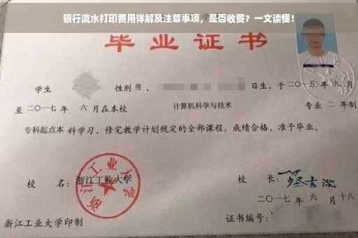 银行流水打印费用详解及注意事项，是否收费？一文读懂！