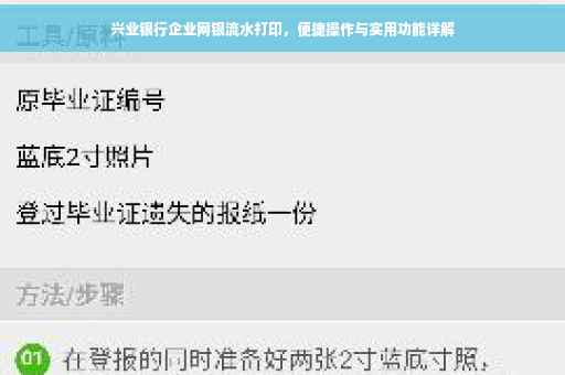 兴业银行企业网银流水打印，便捷操作与实用功能详解