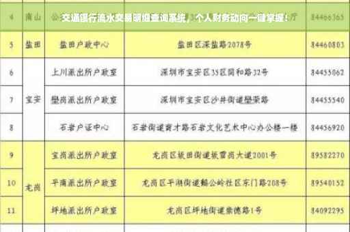 交通银行流水交易明细查询系统，个人财务动向一键掌握！
